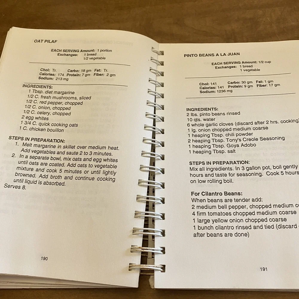 First Place Favorites Cookbook First Baptist Church Houston VTG Spiral 1997